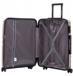 WALIZKA ŚREDNIA WINGS POLIPROPYLEN 63L WINGS PHX02 M CHAMPAGNE