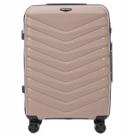 WALIZKA ŚREDNIA WINGS POLIPROPYLEN 63L WINGS PHX02 M CHAMPAGNE
