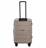 Walizka twarda WINGS średnia polipropylen HWF02 M CHAMPAGNE 63 l