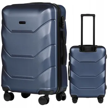 WALIZKA ŚREDNIA POJEMNA Z POSZERZENIEM WINGS 149 63 l BLUE