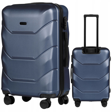 WALIZKA ŚREDNIA POJEMNA Z POSZERZENIEM WINGS 149 63 l BLUE