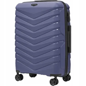 Walizka WINGS średnia WINGS PHX02 M BLUE