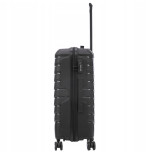 Walizka WINGS twarda średnia polipropylen PHX02 M BLACK 63 l