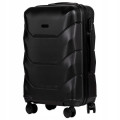 WALIZKA ŚREDNIA POJEMNA Z POSZERZENIEM WINGS ABS 149 63 l BLACK