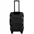 WALIZKA ŚREDNIA POJEMNA Z POSZERZENIEM WINGS ABS 149 63 l BLACK