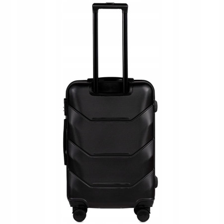 WALIZKA ŚREDNIA POJEMNA Z POSZERZENIEM WINGS ABS 149 63 l BLACK