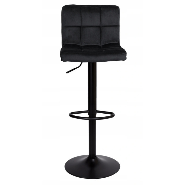 Hoker regulowany Monzo czarny Velvet