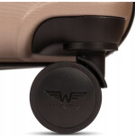 WALIZKA ŚREDNIA POJEMNA Z POSZERZENIEM WINGS ABS 149 63 l BLACK