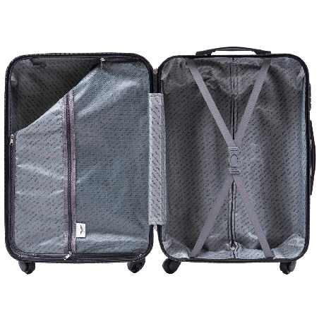 Walizka twarda średnia Wings ABS 2011 M LIGHT PURPLE