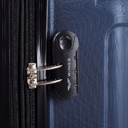 Walizka twarda średnia Wings ABS 2011 M LIGHT PURPLE