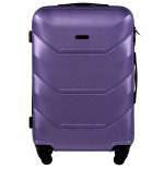Walizka twarda średnia UNLIMITED MGN01 M SILVER PURPLE 63 l