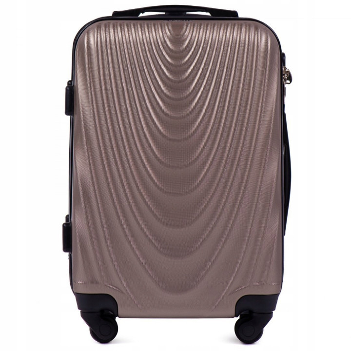 Walizka kabinowa Wings 304 S, Champagne