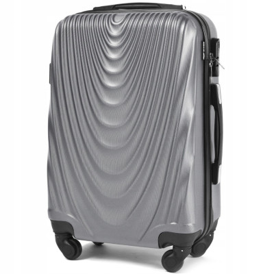 Walizka kabinowa Wings 304 S, Silver