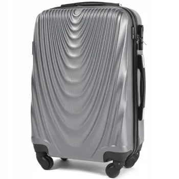 Walizka kabinowa Wings 304 S, Silver