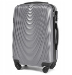 Walizka kabinowa Wings 304 S, Silver