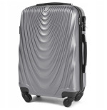 Walizka kabinowa Wings 304 S, Silver