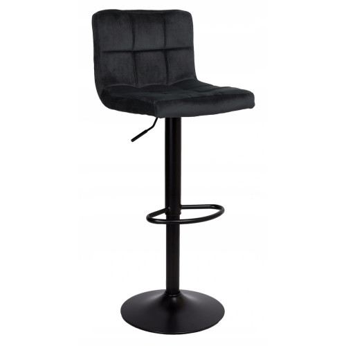 Hoker regulowany Monzo czarny Velvet