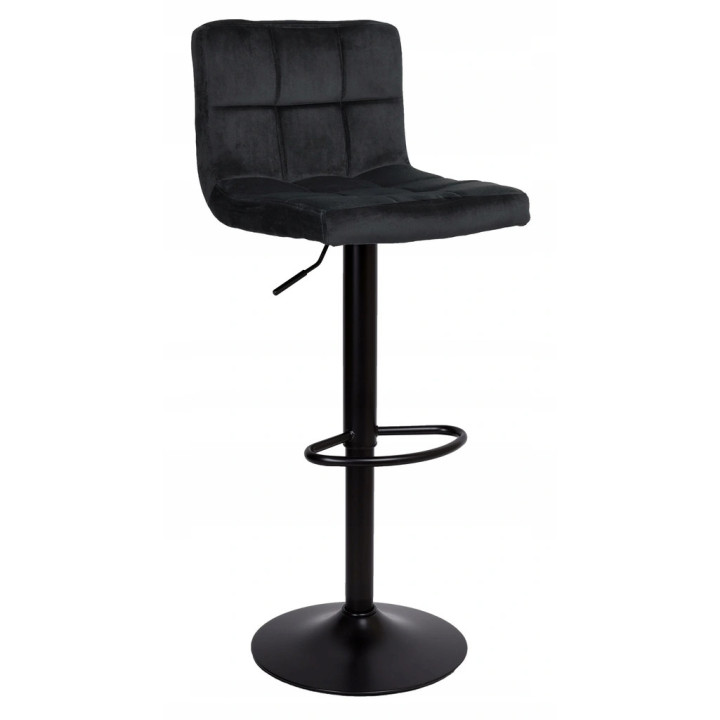 Hoker regulowany Monzo czarny Velvet