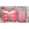 Walizka kabinowa Wings 304 S, Burgundy
