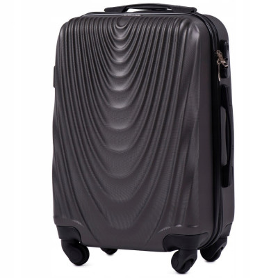 Walizka kabinowa Wings 304 S, Dark grey