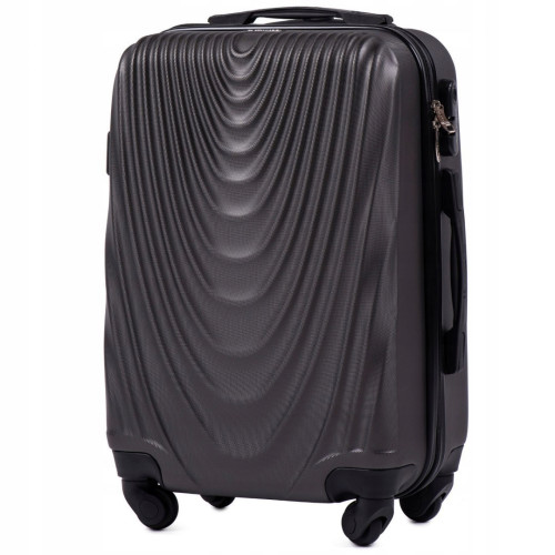 Walizka kabinowa Wings 304 S, Dark grey