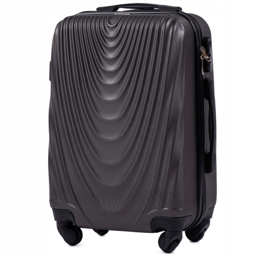Walizka kabinowa Wings 304 S, Dark grey Walizka kabinowa Wings 304 S, Dark grey