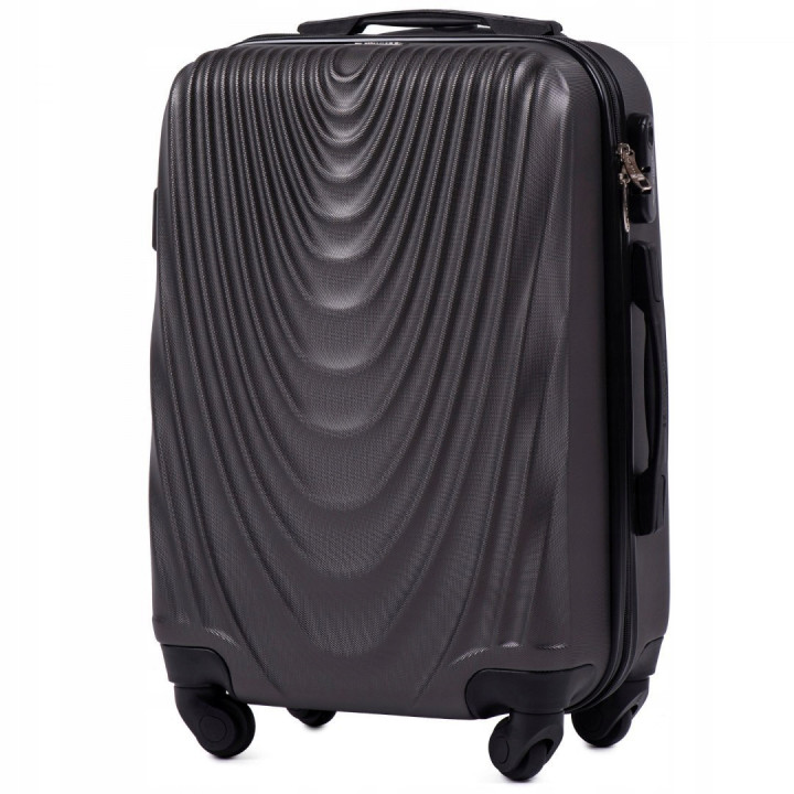 Walizka kabinowa Wings 304 S, Dark grey