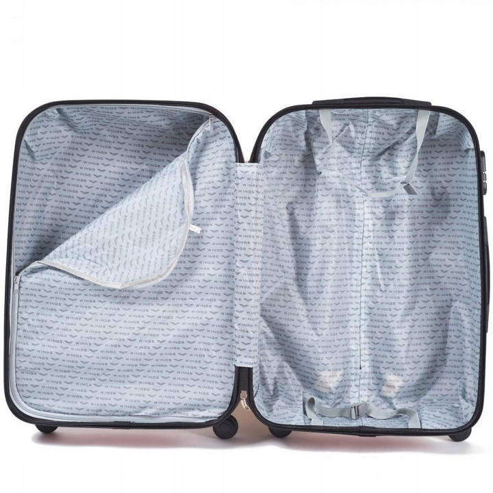 Walizka kabinowa Wings 304 S, Dark grey