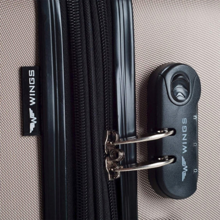 Walizka kabinowa Wings 304 S, Dark grey