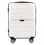 PP05, Walizka kabinowa Wings S, White - POLIPROPYL