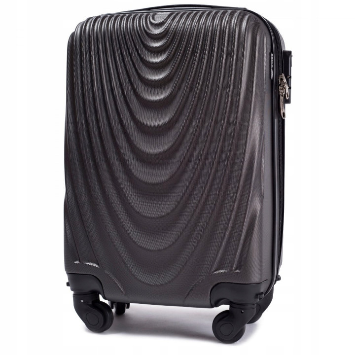 Walizka kabinowa Wings 304 XS, Dark grey