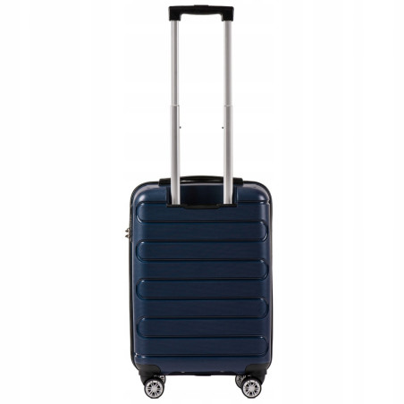 Walizka kabinowa Wings polipropylen DQ181-03 S BLUE