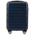 Walizka kabinowa Wings polipropylen DQ181-03 S BLUE