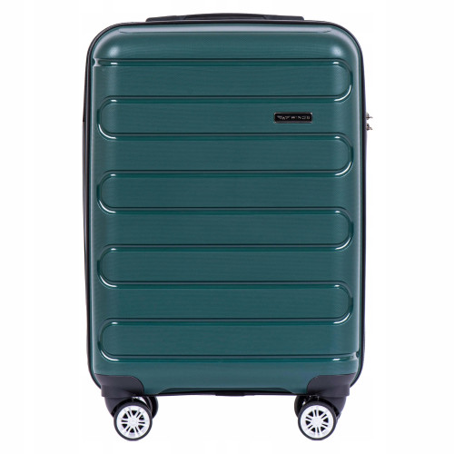 Walizka kabinowa Wings BLACKISH GREEN DQ181-03