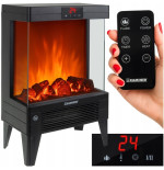Grzejnik z efektem płomienia- 2000W 3D, Embego Kaminer 26400