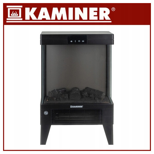 Grzejnik z efektem płomienia- 2000W 3D, Embego Kaminer 26400