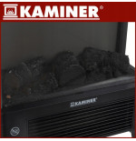 Grzejnik z efektem płomienia- 2000W 3D, Embego Kaminer 26400