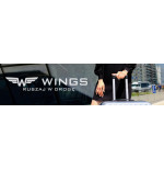 Walizka kabinowa Wings 304 S, Black