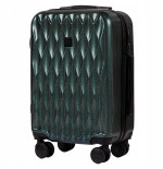Walizka twarda kabinowa Wings poliwęglan PC190 S DARK GREEN