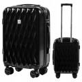 Walizka twarda kabinowa Wings poliwęglan PC190 S BLACK