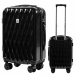 Walizka twarda kabinowa Wings poliwęglan PC190 S BLACK
