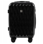 Walizka twarda kabinowa Wings poliwęglan PC190 S BLACK