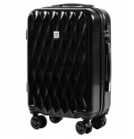 Walizka twarda kabinowa Wings poliwęglan PC190 S BLACK