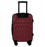 Walizka twarda kabinowa Wings poliwęglan PC190 S WINE RED