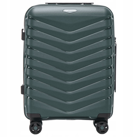 Walizka twarda kabinowa Wings polipropylen PHX01 S BLACKISH GREEN