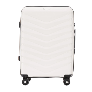 Walizka twarda kabinowa Wings polipropylen PHX01 S WHITE