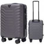 Wings Walizka twarda kabinowa ABS PEA01-S-D.GREY 38 l