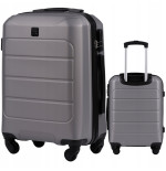 Wings Walizka twarda kabinowa ABS GAN01-S-T.GREY38 l