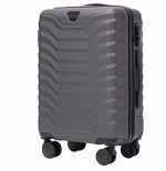 Wings Walizka twarda kabinowa ABS PEA01-S-D.GREY 38 l