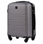 Wings Walizka twarda kabinowa ABS GAN01-S-T.GREY38 l
